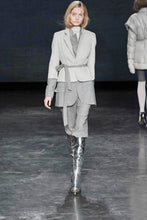 Load image into Gallery viewer, FW08 SILVER CLOG BOOT HEELS S.41