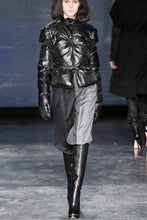 Load image into Gallery viewer, FW08 SILVER CLOG BOOT HEELS S.41