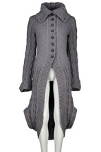 Load image into Gallery viewer, FW06 “THE WIDOWS OF CULLODEN” CABLE KNIT CARDIGAN