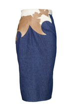 Load image into Gallery viewer, FW97 “ITS A JUNGLE OUT THERE” COWHIDE SKIRT