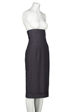 Load image into Gallery viewer, FW97 “ITS A JUNGLE OUT THERE” PINSTRIPE SKIRT