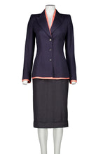 Load image into Gallery viewer, FW97 “ITS A JUNGLE OUT THERE” PINSTRIPE BLAZER