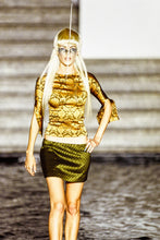 Load image into Gallery viewer, SS97 “LA POUPEE” DAMASK TROUSERS