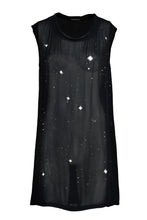 Load image into Gallery viewer, ANN DEMEULEMEESTER FW03 STARRY NIGHT DRESS