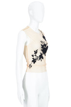 Load image into Gallery viewer, FW97 "IT'S A JUNGLE OUT THERE" LACE EMBROIDERED TOP