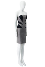 Load image into Gallery viewer, SS98 "GOLDEN SHOWER" GEOMETRIC DRESS