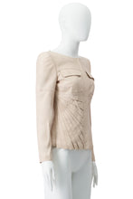 Load image into Gallery viewer, TOM FORD SS04 PLEATED LEATHER JACKET