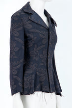 Load image into Gallery viewer, FW02 DISTRESSED BROCADE BLAZER