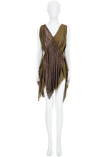 Load image into Gallery viewer, CHRISTOPHE DECARNIN SS10 MILITARY CHAIN DRESS