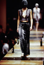 Load image into Gallery viewer, SS96 TROMPE L'OEIL SEQUINS SKIRT