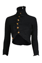 Load image into Gallery viewer, COMME DES GARÇONS FW02 BUTTON WRAPPED BLAZER