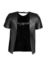 Load image into Gallery viewer, COMME DES GARÇONS HOMME PLUS SS14 LEATHER TEE