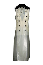 Load image into Gallery viewer, COMME DES GARÇONS HOMME PLUS SS17 SMOKED LATEX MAXI VEST