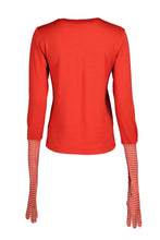 Load image into Gallery viewer, SS12 RED GINGHAM GLOVE TOP