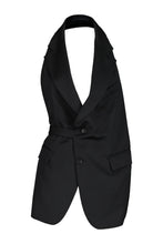 Load image into Gallery viewer, COMME DES GARÇONS SS15 SUIT OPEN BACK VEST