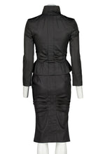 Load image into Gallery viewer, TOM FORD FW04 PEPLUM SUIT OPENING LOOK
