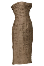 Load image into Gallery viewer, TOM FORD SS01 RUCHED CORSET DRESS