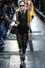 Load image into Gallery viewer, 2017 FISHNET DRESS WITH XL SLEEVES