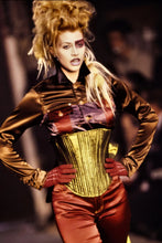 Load image into Gallery viewer, JEAN PAUL GAULTIER FW95 SATIN JACKET ‘CYBER’ COLLECTION