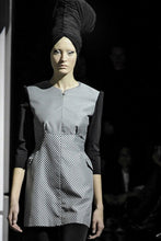Load image into Gallery viewer, JUNYA WATANABE SS10 DECONSTRUCTED CHECKERED HOURGLASS DRESS