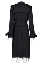 Load image into Gallery viewer, FW03 DISTRESSED SCARECROW TRENCH