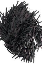 Load image into Gallery viewer, FW09 LEATHER FRINGE SCARF TOP