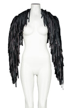 Load image into Gallery viewer, FW09 LEATHER FRINGE SCARF TOP