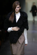 Load image into Gallery viewer, MIU MIU FW05 SHEEP + GOAT FUR CAPE