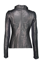 Load image into Gallery viewer, FW10 "GLEAM" SQUARE CUT LEATHER JACKET