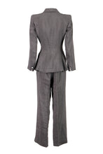 Load image into Gallery viewer, ALEXANDER MCQUEEN SS99 "NO.13" TWO PIECE PANT SUIT
