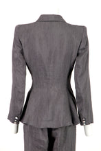 Load image into Gallery viewer, ALEXANDER MCQUEEN SS99 "NO.13" TWO PIECE PANT SUIT