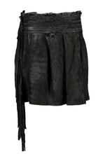 Load image into Gallery viewer, ANN DEMEULEMEESTER FW02 LEATHER SKIRT