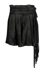 Load image into Gallery viewer, ANN DEMEULEMEESTER FW02 LEATHER SKIRT