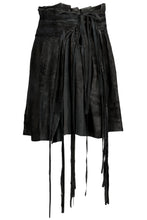 Load image into Gallery viewer, ANN DEMEULEMEESTER FW02 LEATHER SKIRT