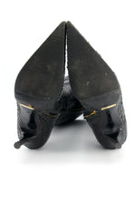 Load image into Gallery viewer, KNEE HIGH PYTHON BOOTS S.39