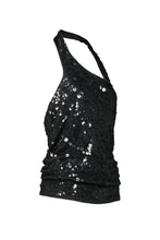 Load image into Gallery viewer, 2006 SEQUIN HALTER TOP