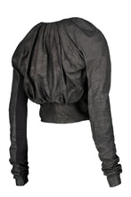 Load image into Gallery viewer, SS09 "STRUTTER" LEATHER BUBBLE JACKET