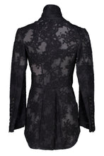 Load image into Gallery viewer, FW15 "CEREMONY OF SEPERATION" LACE TAILCOAT BLAZER