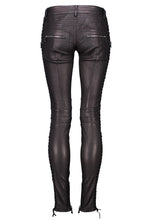 Load image into Gallery viewer, CHRISTOPHE DECARNIN SS10 LEATHER MOTO TROUSERS