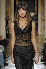Load image into Gallery viewer, FW07 SHREDDED LACE TOP