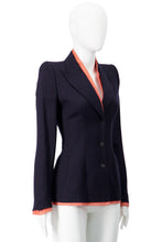 Load image into Gallery viewer, FW97 “ITS A JUNGLE OUT THERE” PINSTRIPE BLAZER