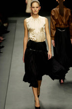 Load image into Gallery viewer, FW02 DOUBLE BONDAGE BELT PLEATED SKIRT