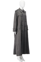 Load image into Gallery viewer, FW02 SMOKED TAILORED TRENCH COAT