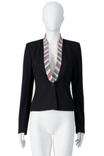 Load image into Gallery viewer, SS00 "EYE" BROCADE TRIM BLAZER
