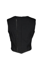 Load image into Gallery viewer, COMME DES GARÇONS "ADULT PUNK" FW97 CUT AND SEW PATCH TOP