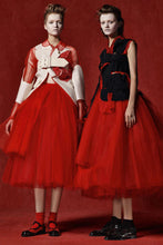 Load image into Gallery viewer, COMME DES GARÇONS "CUBISM" SS07 DECONSTRUCTED TULLE SKIRT