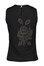 Load image into Gallery viewer, FW97 STUDDED ROSES TOP