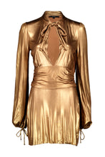 Load image into Gallery viewer, GUCCI FW06 PLUNGED NECKLINE DREESS