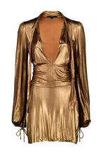 Load image into Gallery viewer, GUCCI FW06 PLUNGED NECKLINE DREESS
