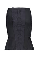 Load image into Gallery viewer, GUCCI BY TOM FORD SS04 CROC SKIRT IN SILK